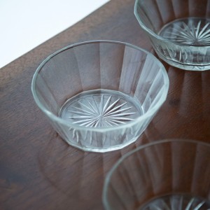 面取ガラス鉢〔5組〕 | 伊佐ホームズ株式会社